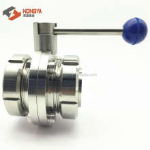 Stainless Steel SS304 1" Union Type Butterfly Valve